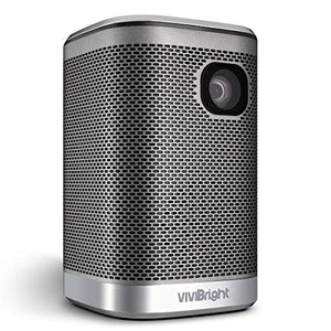 Mini WiFi Projector,VIVIBRIGHT L2 with Synchronize Smart Phone Screen，Palm-Sized 280 ANSI Lumens 480P Portable Projector,Smart Pocket Cinema with 10W Speaker,DLP,100 Inches Pictures,Movie Projector