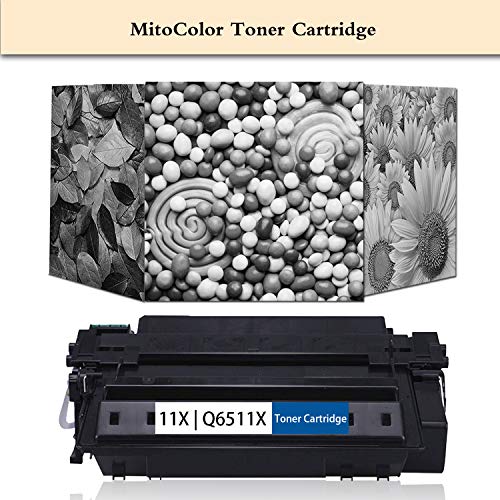 3 Pack Compatible 11X | Q6511X Black High Yield Toner Cartridge Replacement for HP 11X to use with 2420d 2420n 2420dn 2430tn 2430dtn 2430n 2400 2430 2410 2420 Series Printers (15,000 Pages)