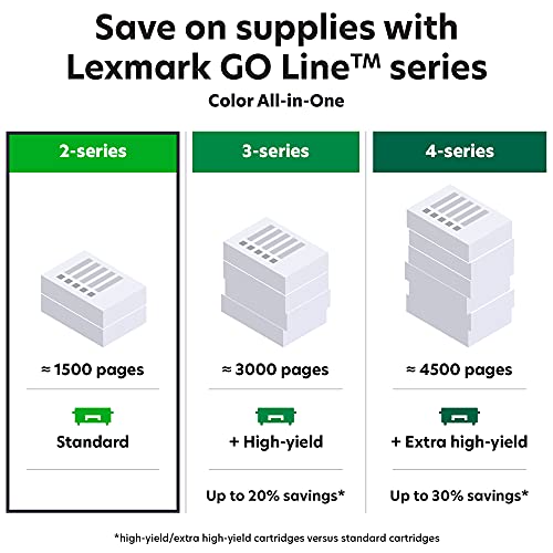 Lexmark C3426dw Color Laser Printer with Interactive Touch Screen, Full-Spectrum Security and Print Speed up to 26 ppm (40N9310),White,Small