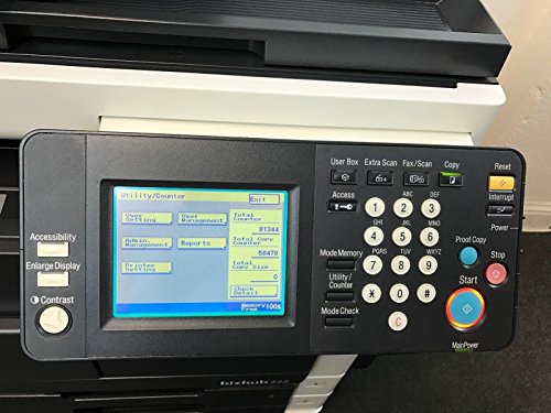 Konica Minolta Bizhub 222 Copier Printer Scanner Network & Fax LOW use 81k
