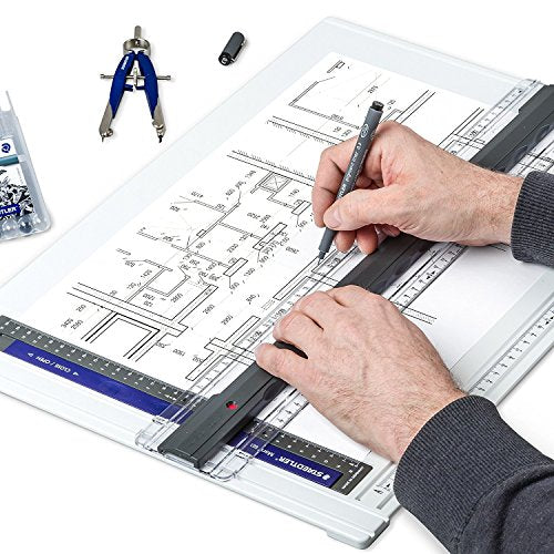Staedtler drafting machine drawing board Mars Tecnico A3 size ST661-A3