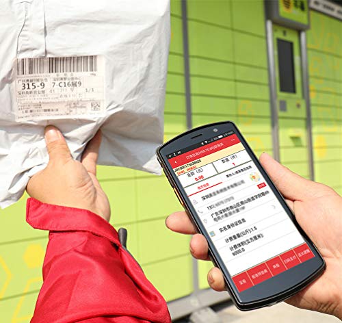 Android 9.0 Handheld Mobile Terminal with 5.7-inch Touch Screen | Honeywell N6703 Scan Engine | WiFi 4G LTE | for 1D 2D Barcode Data Capture, Multi-Slot Charge Cradle (Optional)
