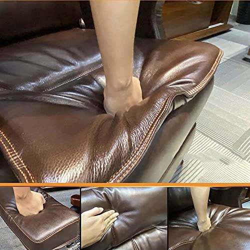 HUIQC Ergonomic Managerial Executive Chair with Footrest - Brown