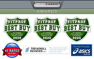 3G Cardio Pro Runner Treadmill, Silver, Pro-Foldable