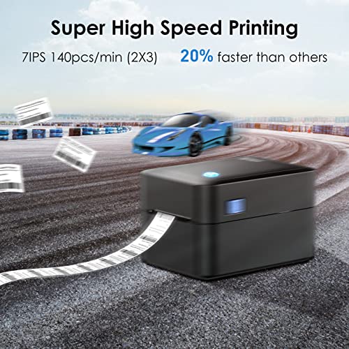 iDPRT Bluetooth Label Printer - 2022 Ultra Fast Thermal Label Printer, 1"-3.15" Width Wireless Label Maker with APP for Barcode, Address, Mailing, Filling etc, Support Windows, Mac, iOS& Android