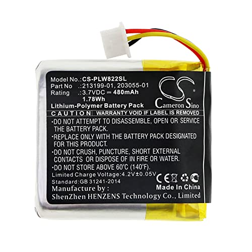 Generic Battery Replacement for Plantronics B8200 Savi 8220 Savi W8220 (15 pcs) - Compatible with 203035-01 203055-01 208769-01 208769-02 213199-01