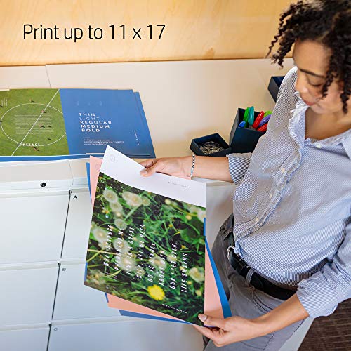 HP OfficeJet Pro 7740 Wide Format All-in-One Printer with Wireless Printing, Amazon Dash Replenishment ready (G5J38A)