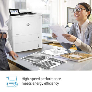 HP LaserJet Enterprise M611x Monochrome Duplex Printer with Dual-band Wi-Fi and Extra Paper Tray (7PS85A)