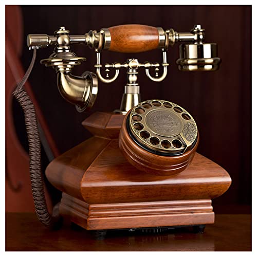None Vintage Antique Rotary Dial Home Phone Landline Telephone