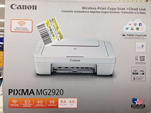 Canon PIXMA MG2920 Wireless Inkjet All-in-One Printer/Copier/Scanner