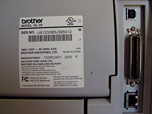Brother HL-2070N Network Monochrome Laser Printer (Black)