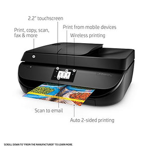 HP OfficeJet 4650 All-in-One Wireless Printer with Mobile Printing, Instant Ink ready (F1J03A)