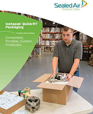 Instapak Quick Room Temperature Expanding Foam Packaging Bag (#10, 15-Inch x 18-Inch, Case of 180)