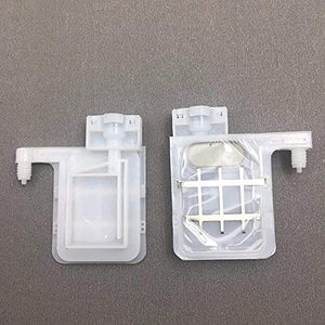 Accessories for Printer PRTA34883 50Pcs Damper Dx5 Square Head for Ep-s0n Dx4 Dx5 Printhead Print Head for Infinity for Xenons Inkjet Printer 4x3mm Ink Dumper - (Type: Damper and Connector)