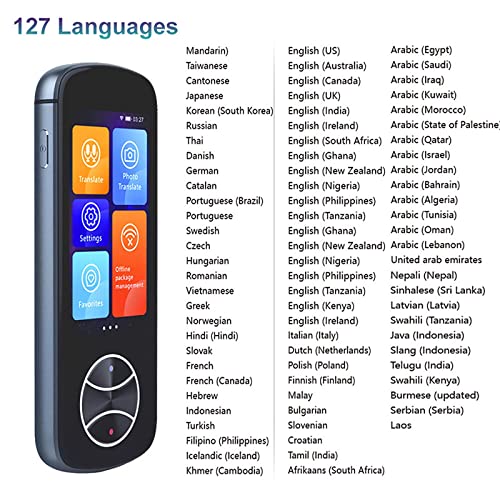 AkosOL Lightweight Portable Scanning Translator - Real Time Language Translation Device