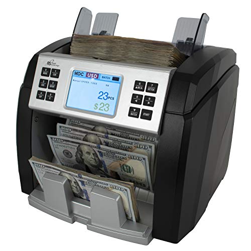 Royal Sovereign, RSIRBCEP1600, RBC-EP1600 Bank Grade Counter, 1 Each, Black