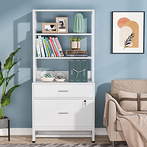 LITTLE TREE Vertical Office File Cabinet with 2 Drawers