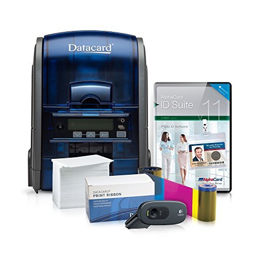 Datacard ID Card Printer System with AlphaCard ID Suite Light Card Software (SD160)