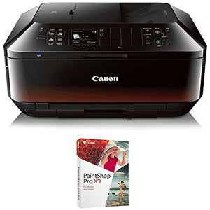 Canon PIXMA MX922 Wireless Inkjet Office All-In-One Printer with Corel PaintShop Pro X9 Bundle
