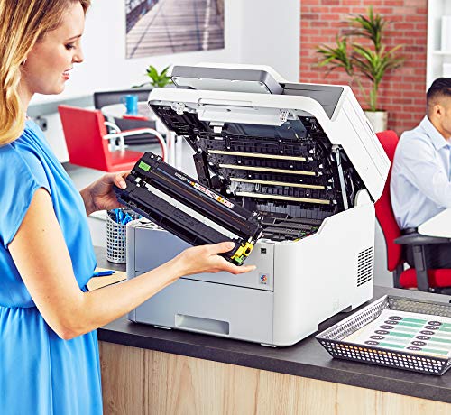Brother MFC-L3710CW Compact Digital Color All-in-One Printer Providing Laser Printer Quality Results with Wireless, Amazon Dash Replenishment Enabled