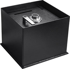 Barska AX13200 Floor Safe with Combination Lock 0.89 Cubic Ft, One Size, Black