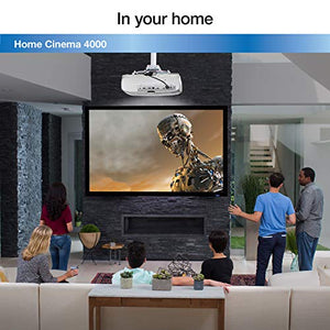 Epson Home Cinema 4000 3LCD Home Theater Projector with 4K Enhancement, HDR10, 100% Balanced Color and White Brightness and Ultra Wide DCI-P3 Color Gamut (Renewed)