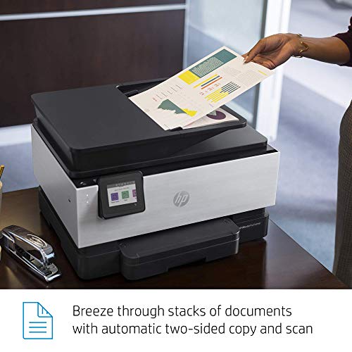 HP OfficeJet Pro Premier All-in-One Wireless Printer with Smart Tasks for Smart Office Productivity, 1KR54A, Grey (Renewed)