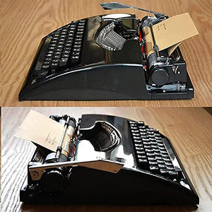 HIIGH Mechanical English Typewriter, Portable Manual Typewriter for Creative Writing