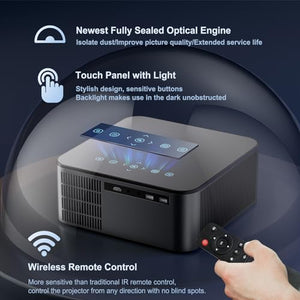 Topben Native 1080P Projector 21000LM WiFi 6 Bluetooth 5.2