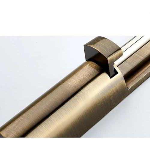 Foot-Operated Lever Door Stop Adjustable Kickdown Bronze Hardware