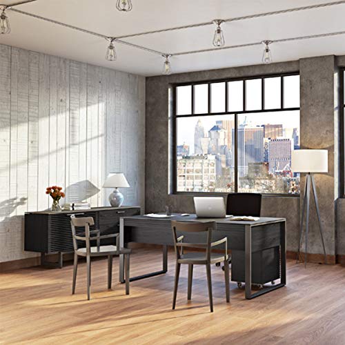 BDI Furniture 6507 CRL Corridor Cabinet, Charcoal Stained Ash