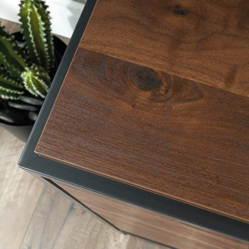 Sauder Lateral File Cabinet, Grand Walnut Finish, L: 30.24" x W: 17.24" x H: 29.53
