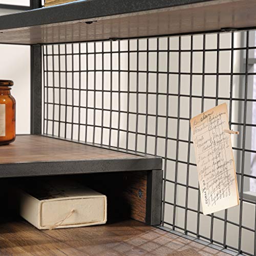 Sauder 420650 Boulevard Cafe L-Shaped Desk, Vintage Oak Finish