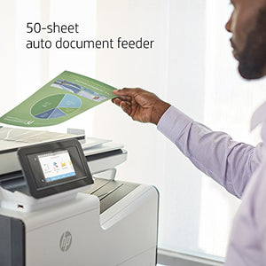 HP PageWide Pro 477dn Color All-in-One Business Printer, 2-Sided Duplex Printing & Print Security (D3Q19A)