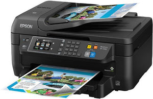 Epson Workforce WF-2660 All-in-One Wireless Color Printer with Scanner, Copier and Fax