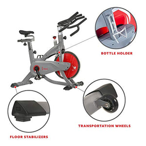 Sunny Health & Fitness AeroPro Indoor Cycling Bike - SF-B1711, Grey