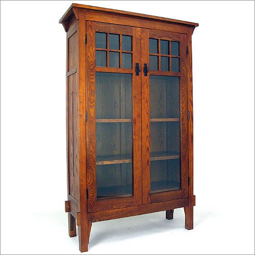 Wayborn Home Furnishing Bookcase with 2 Shelves, Oak Finish