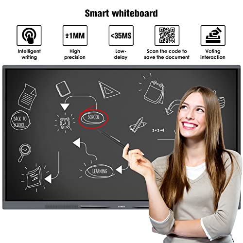 AI-BOARD 55" Smart Board 4K UHD Touchscreen Display Digital Whiteboard