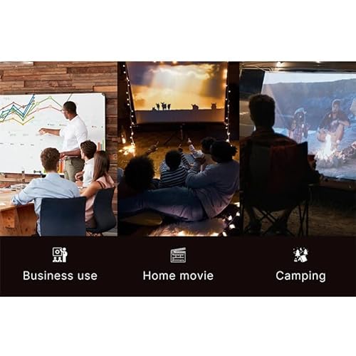 AAXA Technologies KP-400-01 P400 Short Throw Mini Projector Native 1080p LCOS 2hr Battery HDMI TF