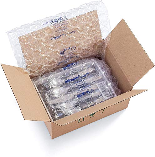Bubble M Inflatable Packaging Air Film 16" x 1150' for Airmove2 by Storopack, Pack of 2 rolls – Air Cushion Pillows for Packaging and Protection – Space-Saving Alternative to Packing Peanuts