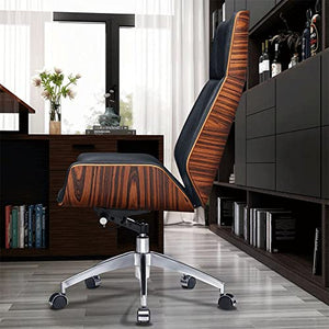QZWLFY Executive Office Chair High Back Reclining Leather - Big and Tall Ergonomic Desk Chair