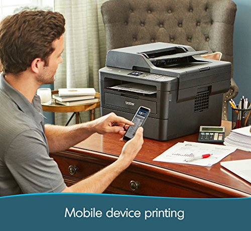 Brother MFCL2750DW Monochrome All-in-One Wireless Laser Printer, Duplex Copy & Scan, Amazon Dash Replenishment Enabled