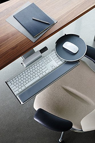 Humanscale 900 Standard Keyboard Tray System w/ 6G Arm mechanism, 12R Right Mouse, and Gel Palm Rest