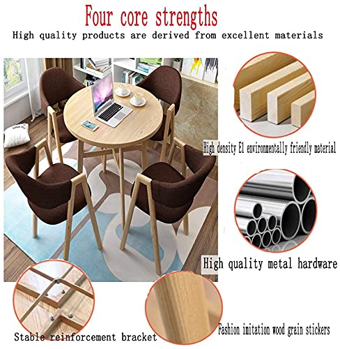 AkosOL Business Reception Room Table Set - Red