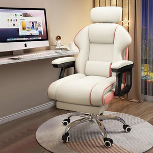 XUEGW Executive Computer Chair with Adjustable Height and Ergonomic Design