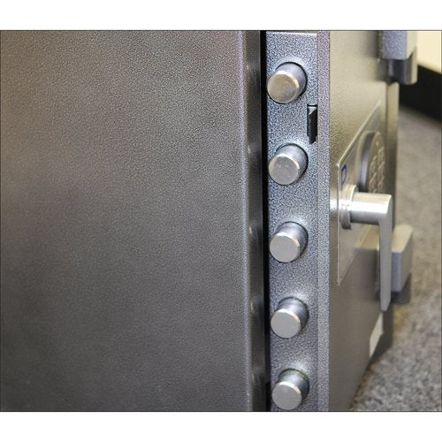 Protex Through-the-Wall Depository Safe With Drop Chute & Electronic Lock, 14" x 14" x 20"
