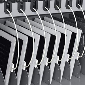 Chromebooks Laptops and iPad Tablets Charging Cart, 32-Device Capacity