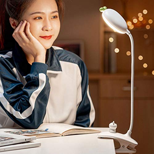 NOALED Desk Lamp with Clip USB LED Table Lamp 3 Modes (Color: B)