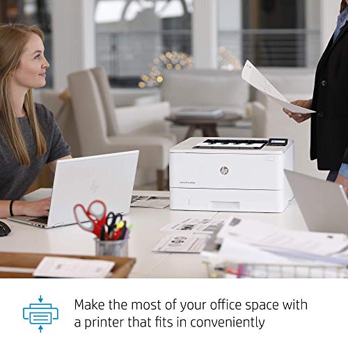 HP Laserjet Pro M404n Printer, White (Renewed)