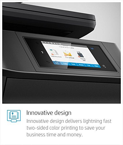 HP OfficeJet Pro 8715 All-in-One All-in-One Touch Screen Bluetooth Wireless Black Printer